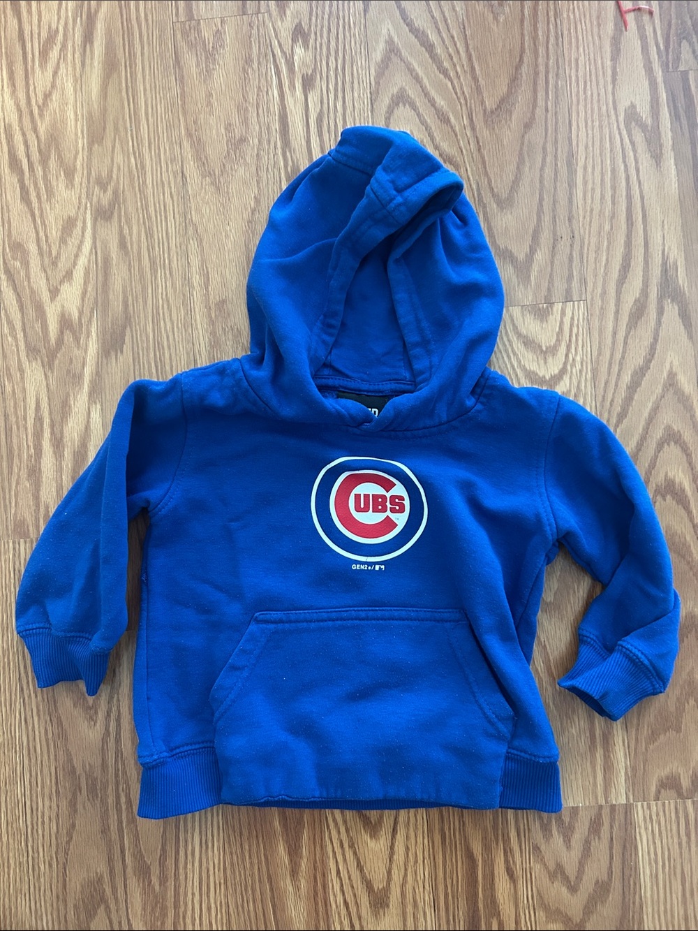 Kids Royal Blue Cubs Hooded Sweatshirt